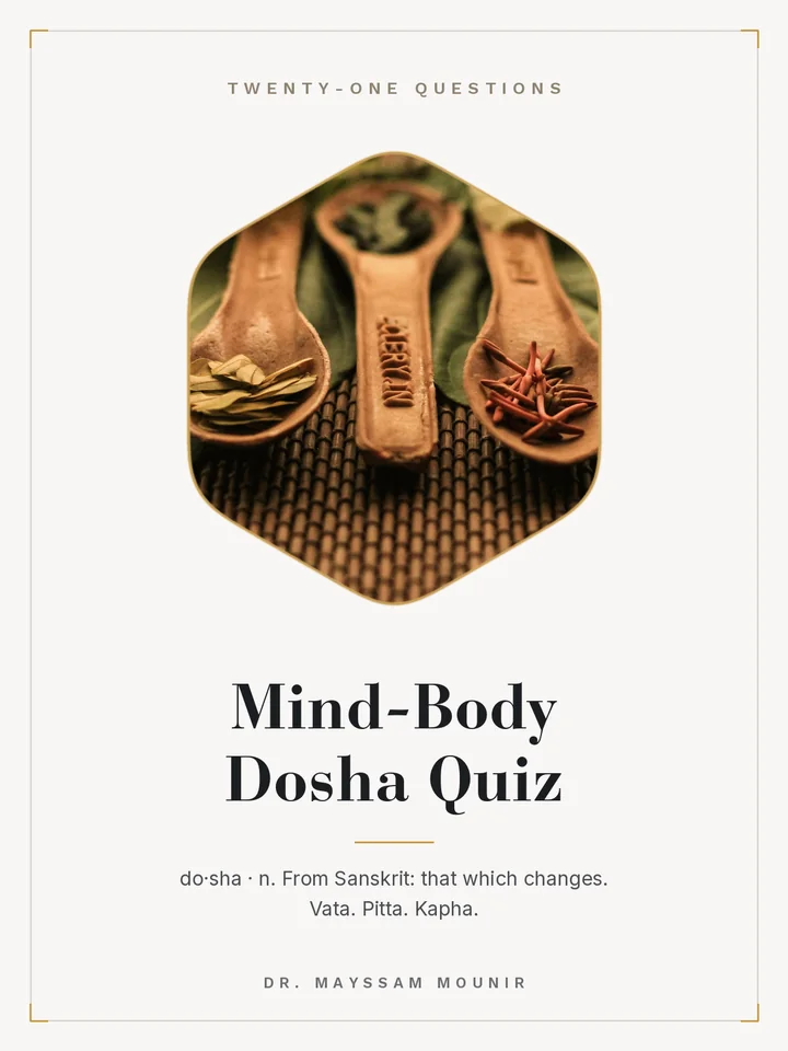 Mind-Body Dosha Quiz